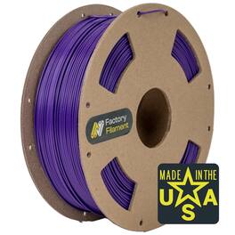 Factory Filament - 1.75mm PLA 3D Printer Filament, 1 KG Spool, Dimensional Accuracy +/- 0.02 mm, 3D Printing Filament - Violet