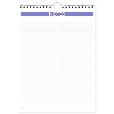 Alt View 3. AT-A-GLANCE - 2026 8" x 11" Monthly Wall Calendar, White/Purple (PM1-28-26) - White/Purple.