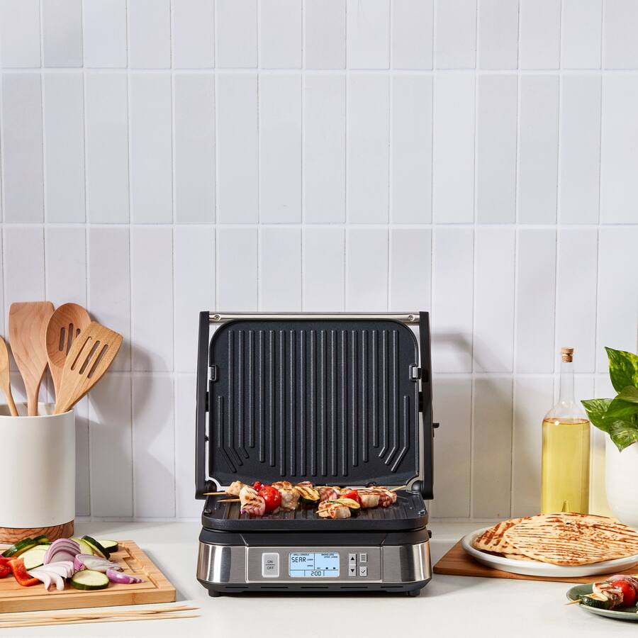 Cuisinart Countertop Indoor Contact Griddler with Smoke Less Mode