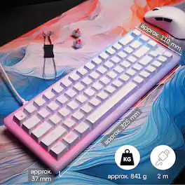 CHERRY - Mechanical Gaming Keyboard WH - White