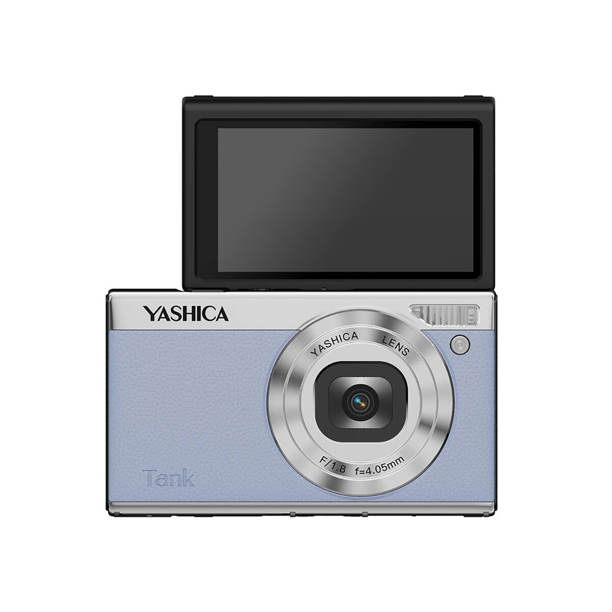 YASHICA  
YASHICA LENS  
Tank  
F/1.8 f=4.05mm
