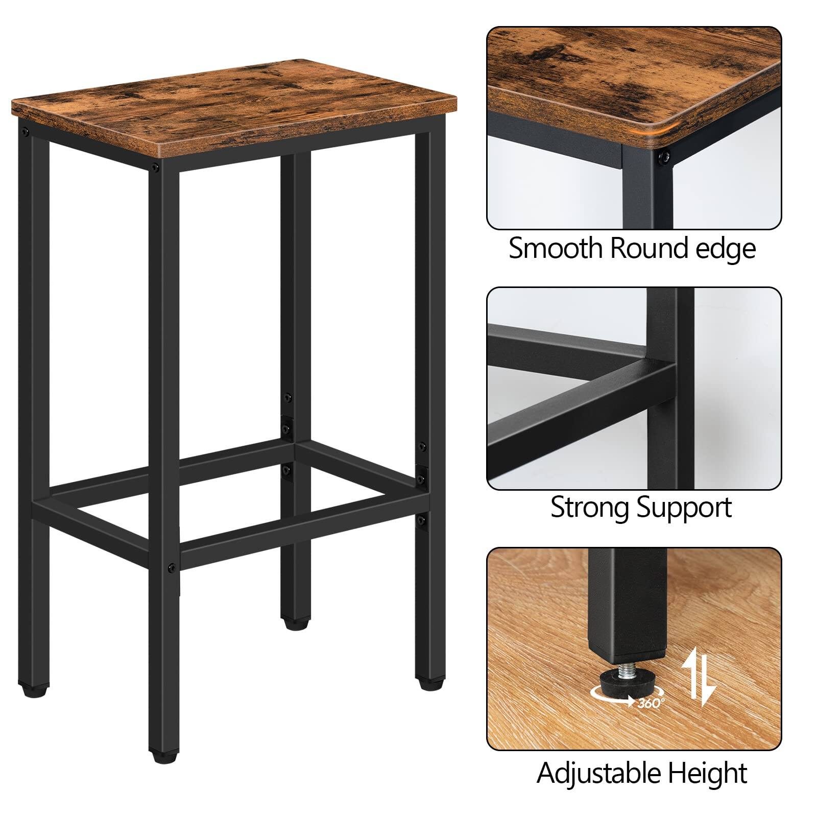 - Smooth Round edge
- Strong Support
- Adjustable Height