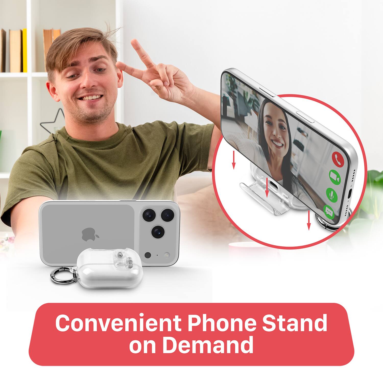 Convenient Phone Stand on Demand