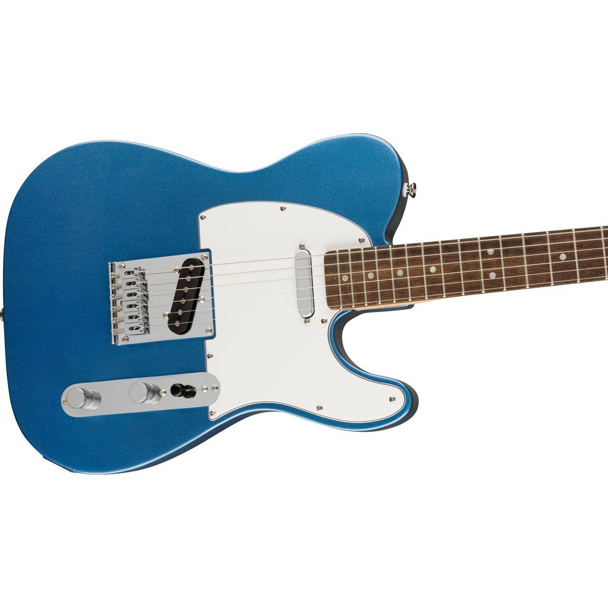 Alt View 3. Squier - Squier Affinity Series Telecaster Electric Guitar, Laurel Fingerboard, Lake Placid Blue.