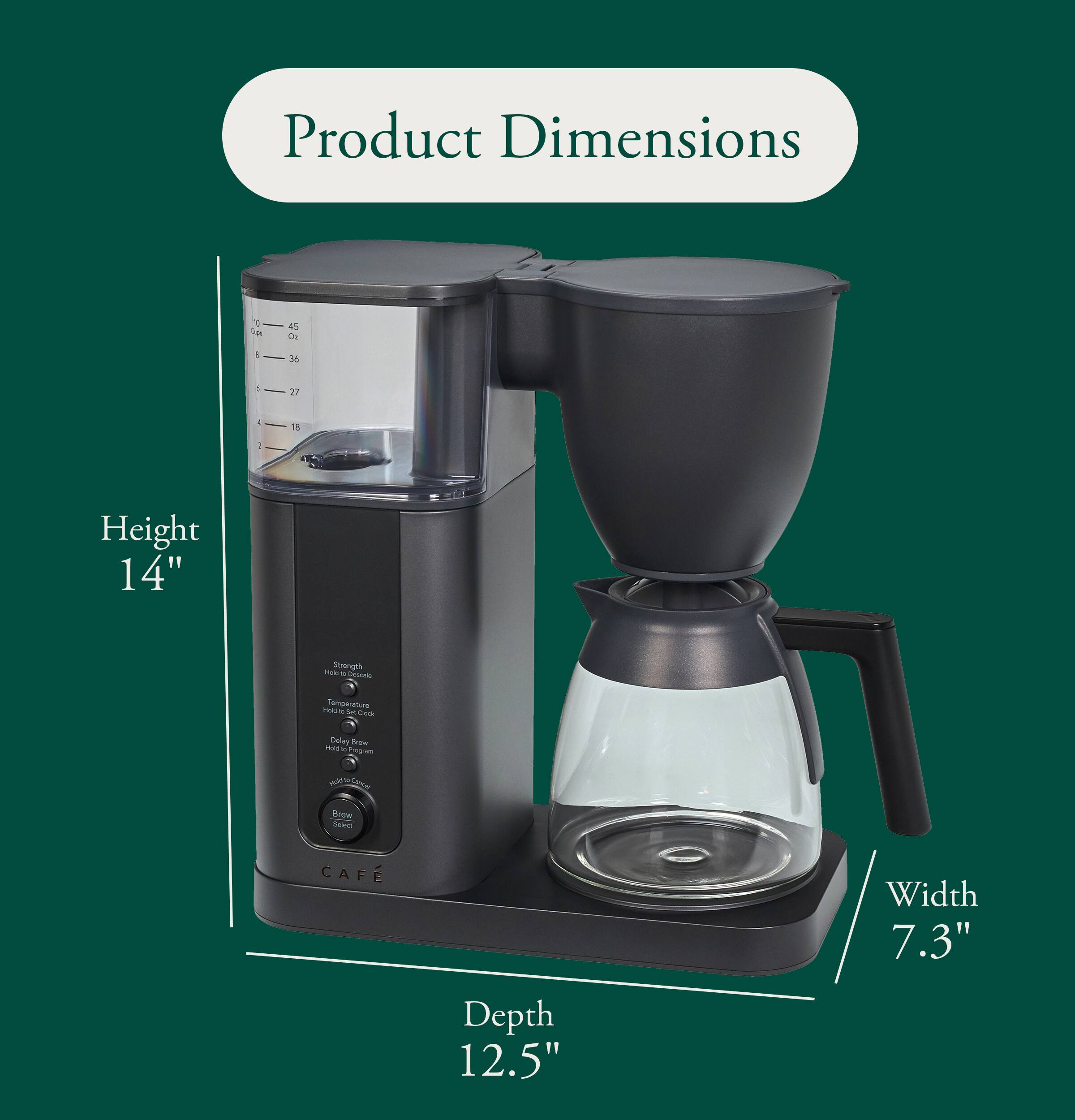 Product Dimensions

Height 14"

Width 7.3"

Depth 12.5"