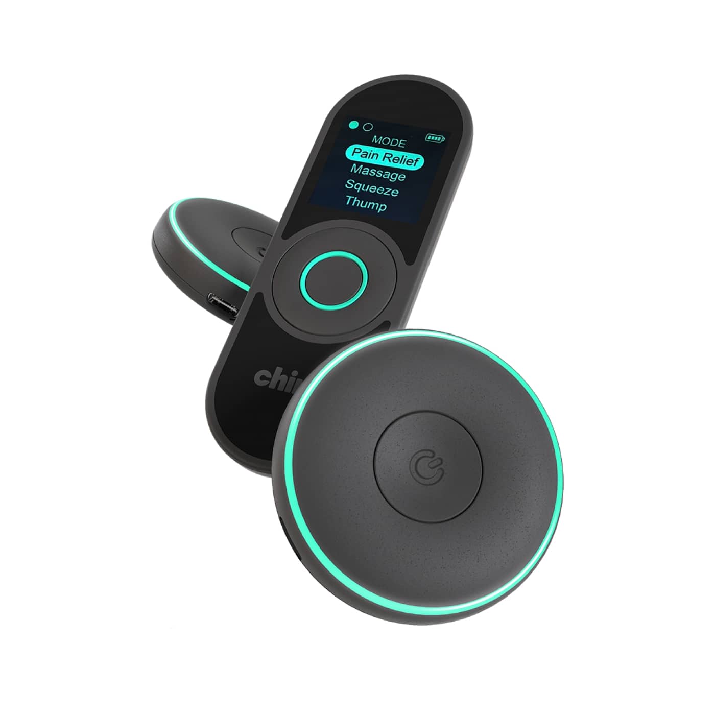 Chirp - Halo Wireless Muscle Stimulator (Double) - Black