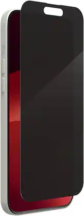 ZAGG - Invisible Shield Glass Privacy for Apple iPhone 15 Plus - Clear