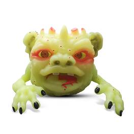 TriAction Toys - Boglins Foam Monster Puppet | Zort Zombie Boglin - Green