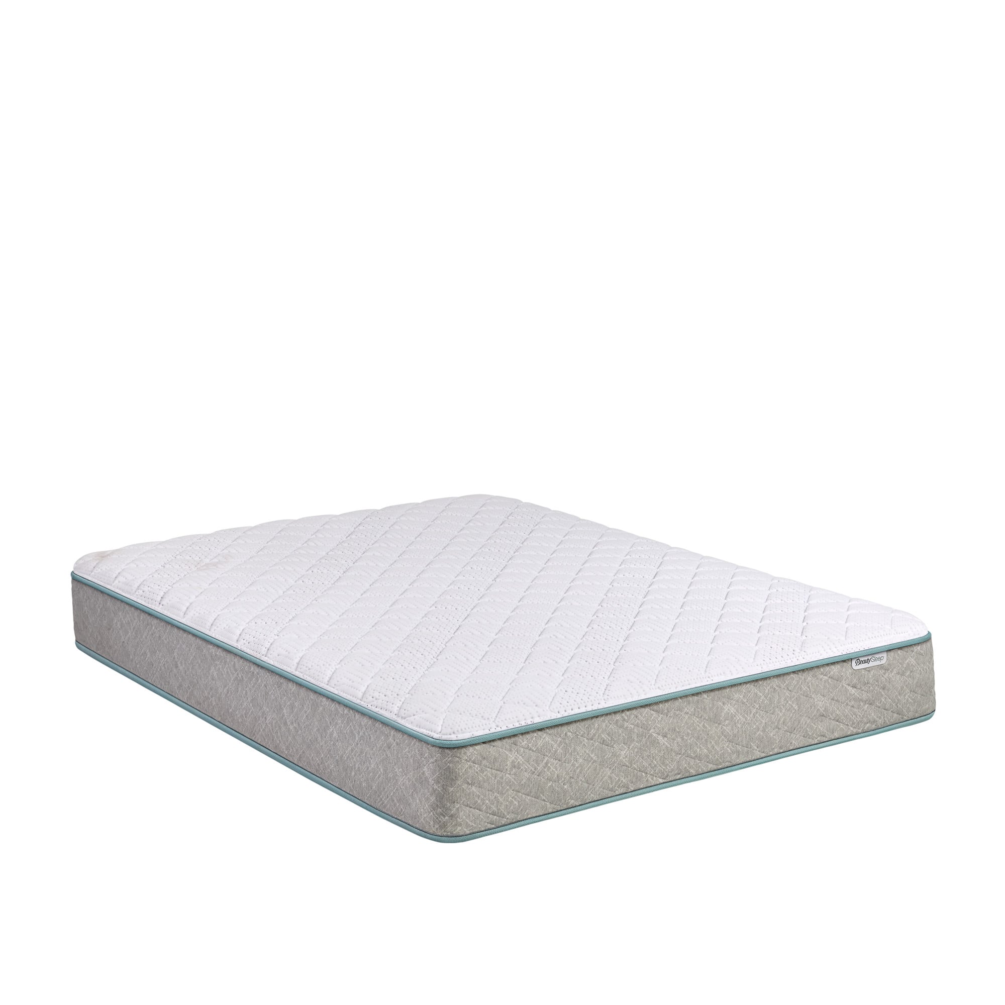 Left. Beautyrest - BeautySleep Slumber Time 10" Hybrid Medium Firm Mattress in a Box -King - White.