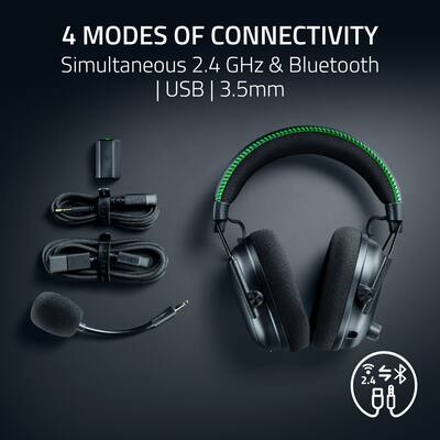 Razer BlackShark V3 Pro ANC Wireless Over the Ear Gaming Headset Razer BlackShark V3 Pro ANC Wireless Over the Ear Gaming Headset