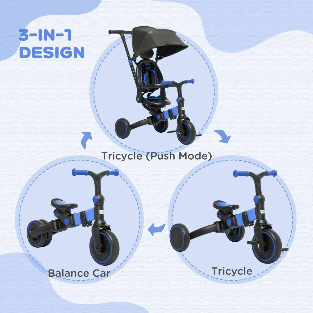 3-IN-1 DESIGN

Tricycle (Push Mode)

Balance Car

Tricycle