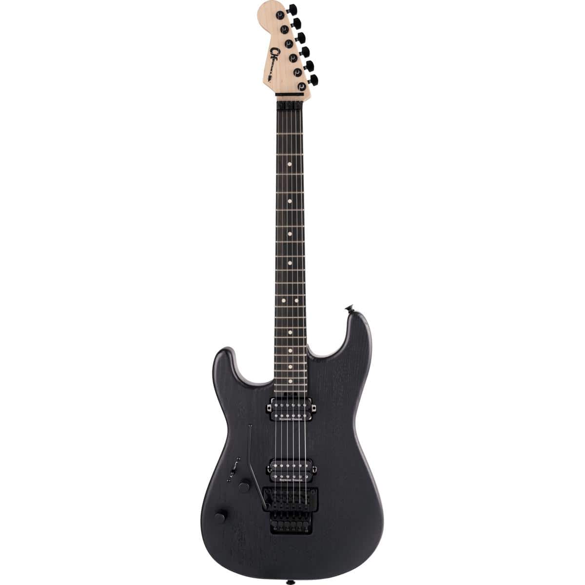 Charvel - Pro-Mod San Dimas Style 1 HH FR E Sassafras Left-Handed Electric Guitar, Ebony Fingerboard, Satin Black price history on PriceWatchPro