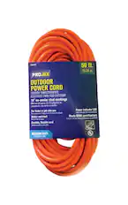 3504453
50 ft. 15.24 m
PROJEX OUTDOOR POWER CORD
CORDÓN TOMACORRIENTE ELÉCTRICO PARA USO EXTERIOR
16" on-center stud markings
Marcas del perno de 16 pulgadas de separación, de centro a centro
For home or job site use
Para usos en el hogar e en el lugar de trabajo
Water resistant
Resistente al agua
Durable, flexible cord
Cable duradero y flexible
MEDIUM DUTY
14 GAUGE/15 AMP
Power indicator LED
LED indicador de alimentación
Meets OSHA specifications
Cumple con las especificaciones de la OSHA
UL
