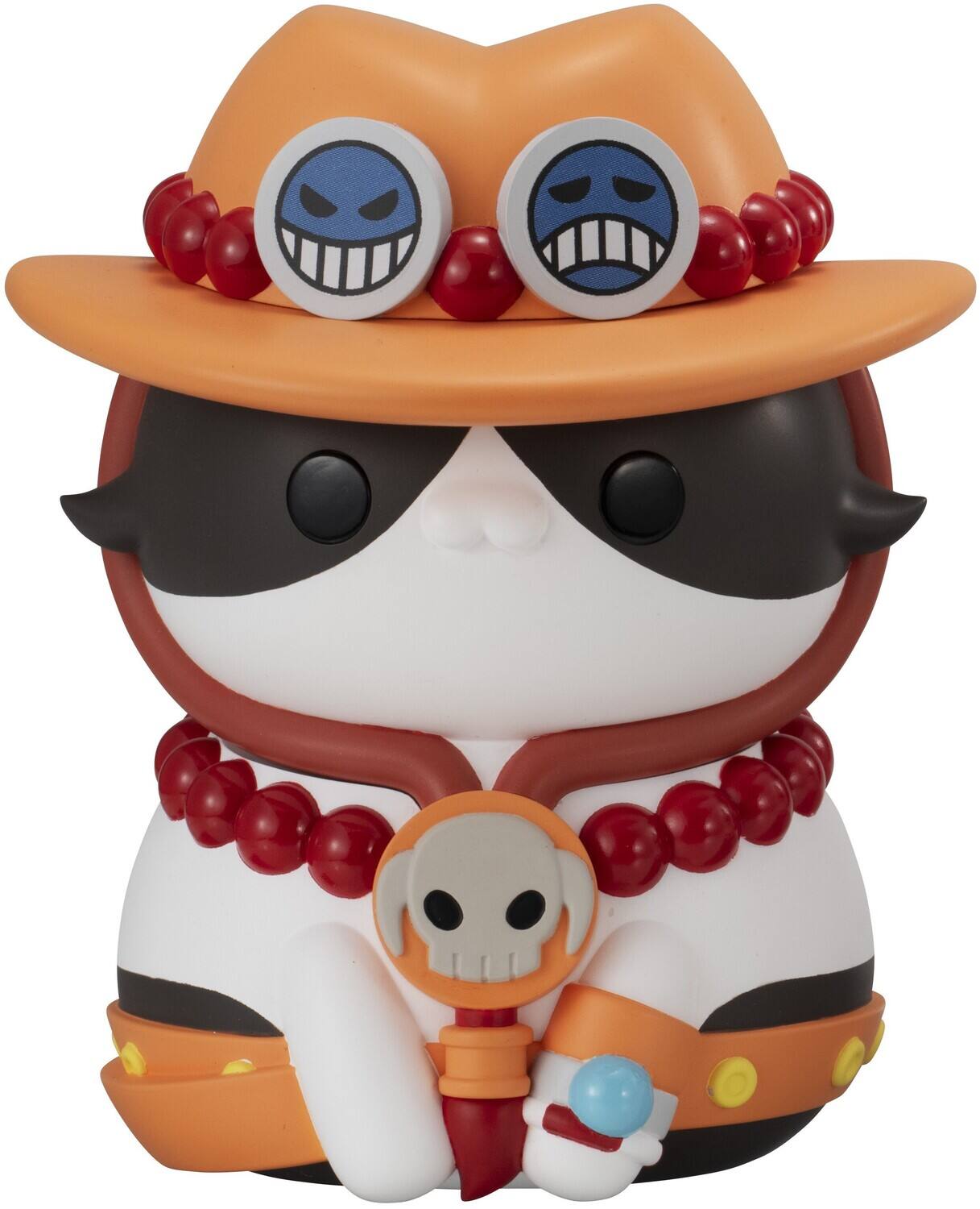 Megahouse - One Piece - Mega Cat Project:The Big Nyan Piece Series - Portgas.D.Ace - Collectibles