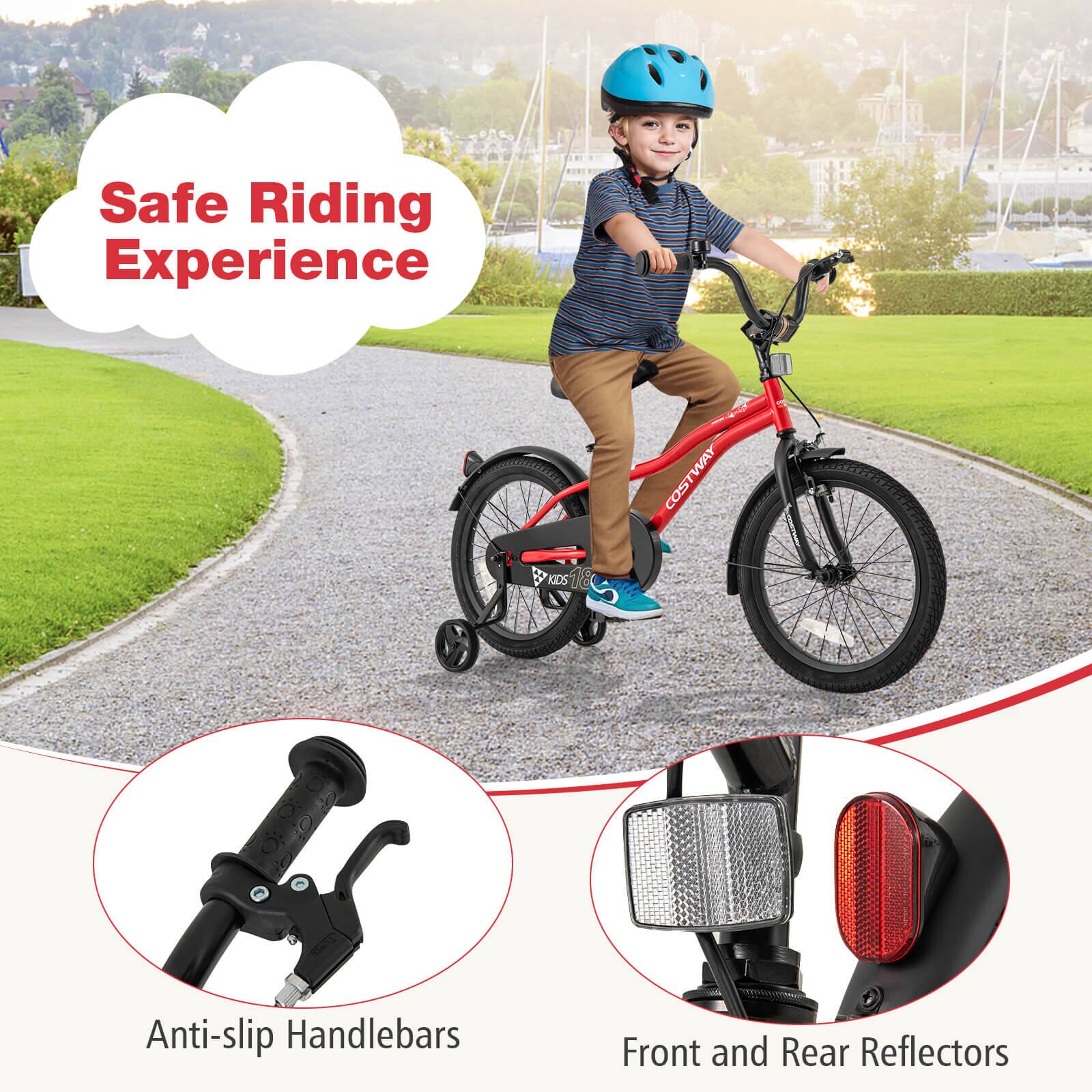 Safe Riding Experience

Anti-slip Handlebars

Front and Rear Reflectors