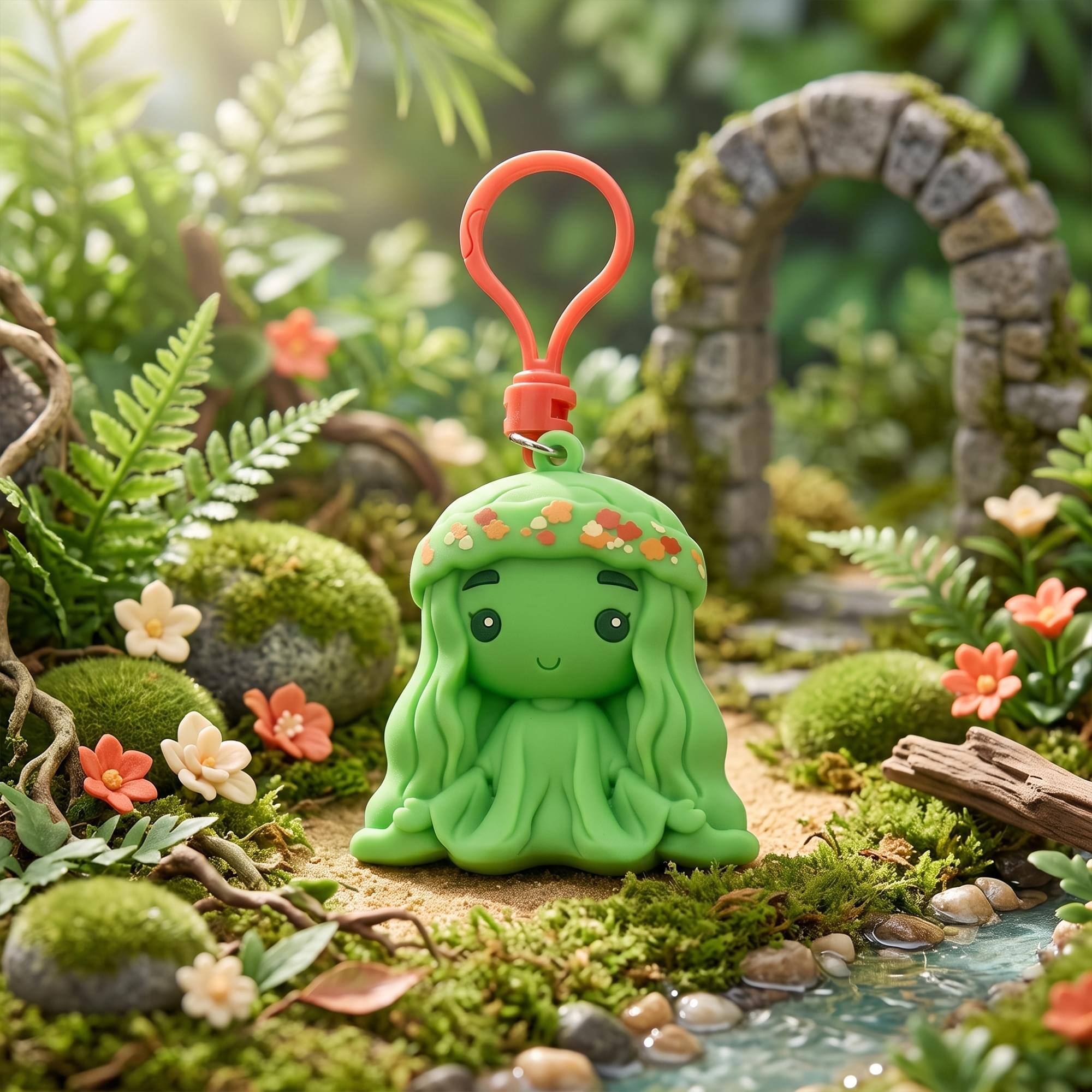Alt View 4. Monogram - Disney Moana Series 2 Blind Bag 3D Foam Bag Clip | 1 Random - Multi-Colored.