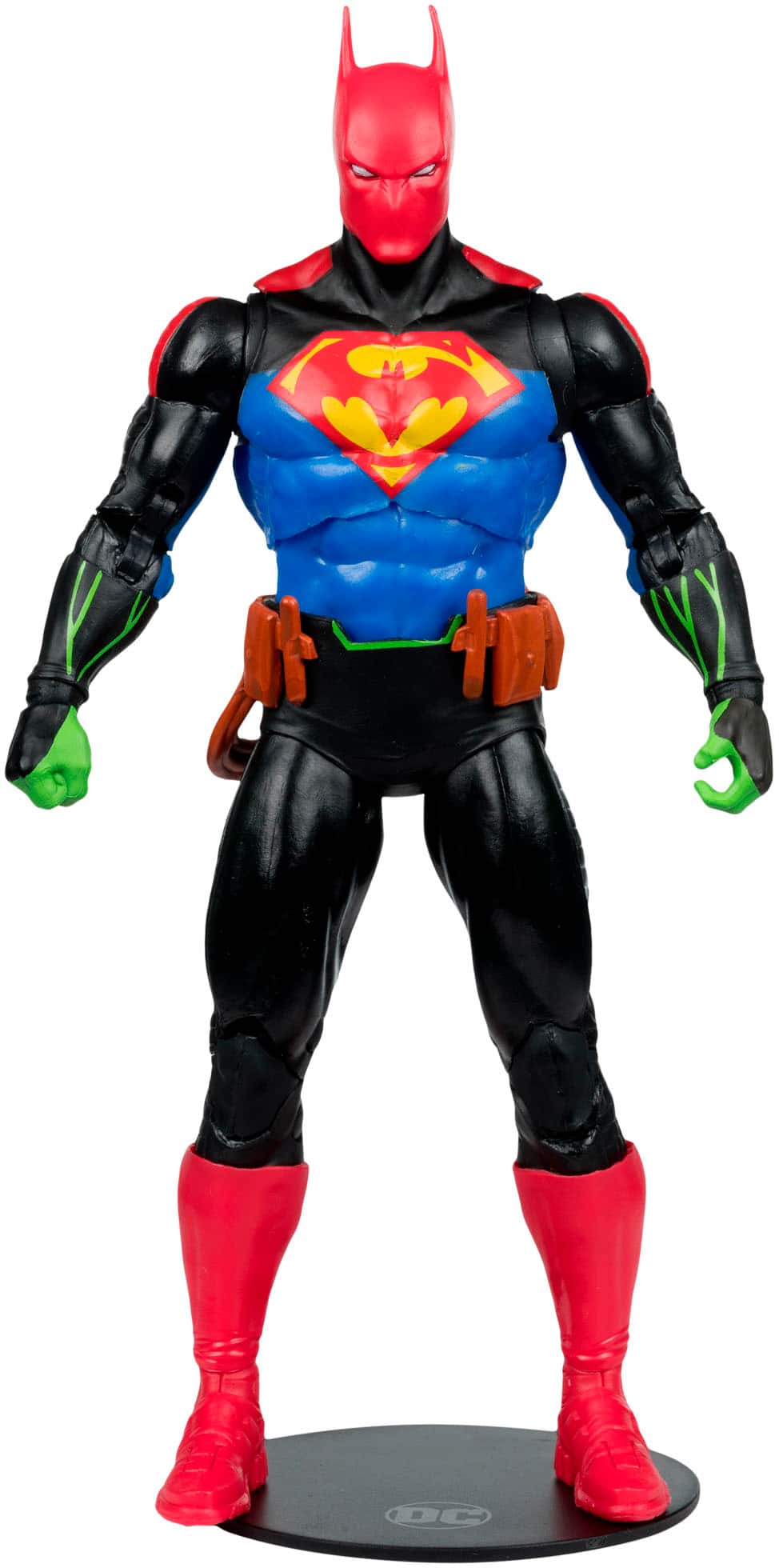 Alt View 11. McFarlane Toys - DC Multiverse 7" Batman / Superman Fusion (Batman/Superman: World's Finest) Action Figure.
