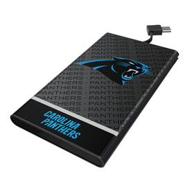 Keyscaper - Carolina Panthers 5000mAh Flat Powerbank - Black