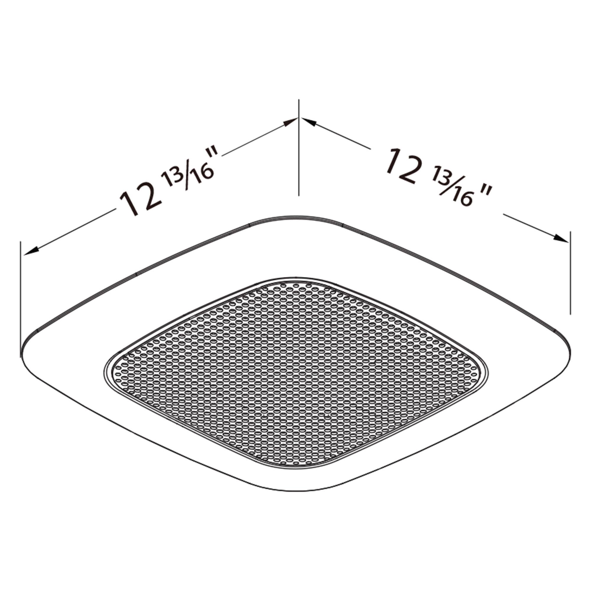12 13/16"  
12 13/16"