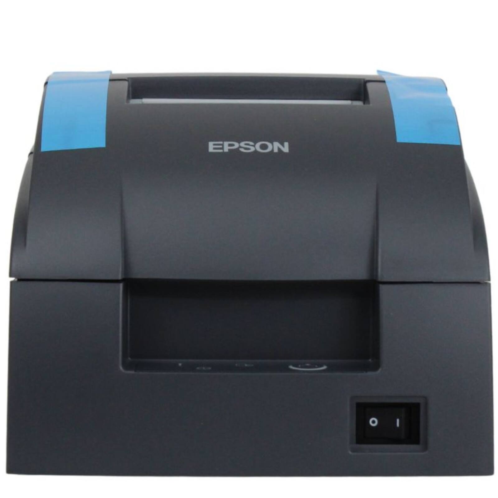 Back. Epson - TM-U220IIB (142) Impact Dot Matrix POS Receipt & Kitchen Printer - Ethernet, Two-Color, Auto-Cutter, ESC/POS Restaurant - Dark Gray.