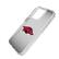 Alt View 1. Keyscaper - Arkansas Razorbacks Linen Logo iPhone Clear Case - 16e - Multicolor.