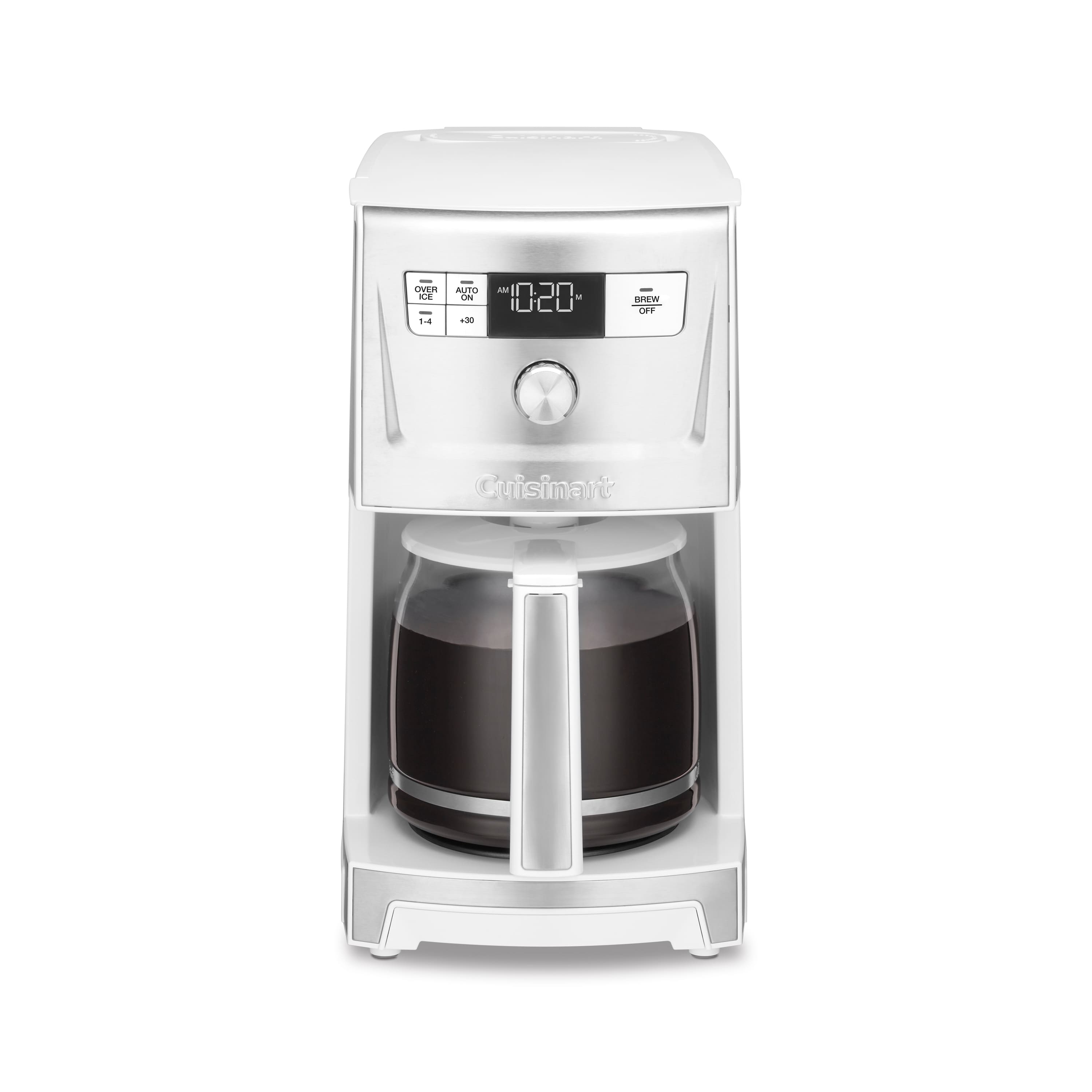 Cuisinart - PerfecTemp 14C Coffee Maker w Over Ice - White - Front_Zoom