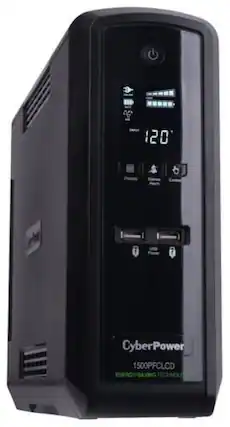 120 I CyberPower 1500PFCLCD ENERGY SAVING TECHNOLOGY