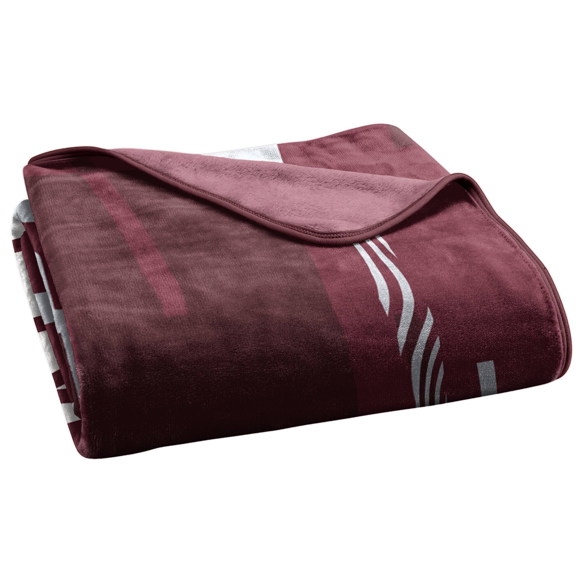 Alt View 3. Northwest - Mississippi State Bulldogs 50" x 60" Digitize Raschel Throw Blanket - Maroon.