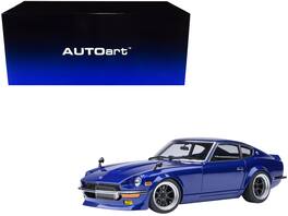 Autoart - Nissan Fairlady Z RHD (Right Hand Drive) "Akuma No Z" "Wangan Midnight - Comic #1 Version" Manga 1/18 - Blue Metallic