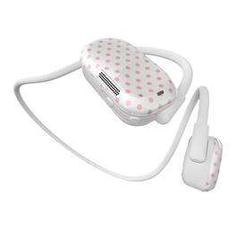 Purity - Air Open Ear Headphones – Air Conduction Wireless Bluetooth Earbuds with Noise Cancelling Mic - Chalky Dots