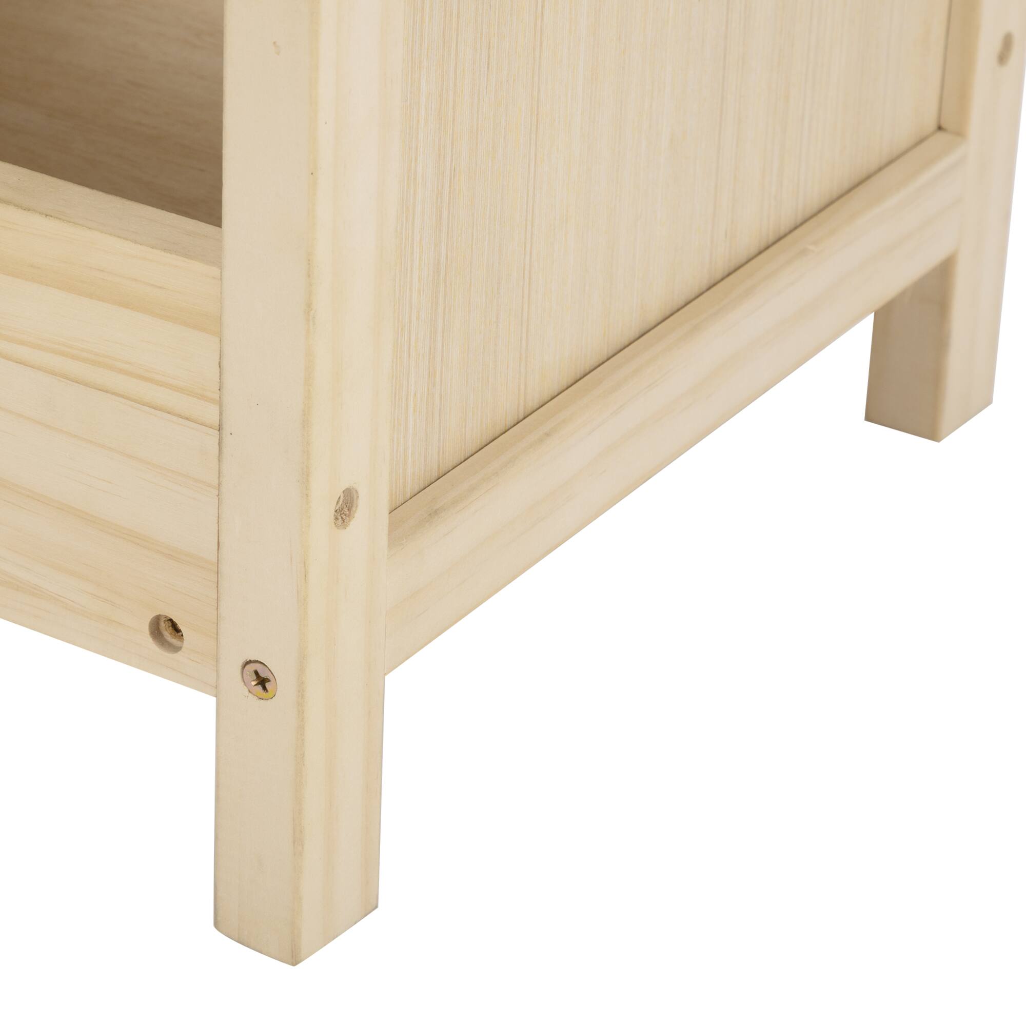 Alt View 1. Boyel Living - Natural Wood Color Chicken Coop with Waterproof Roof and 3 Nest Areas with Pine WoodandAsphalt - Brown.