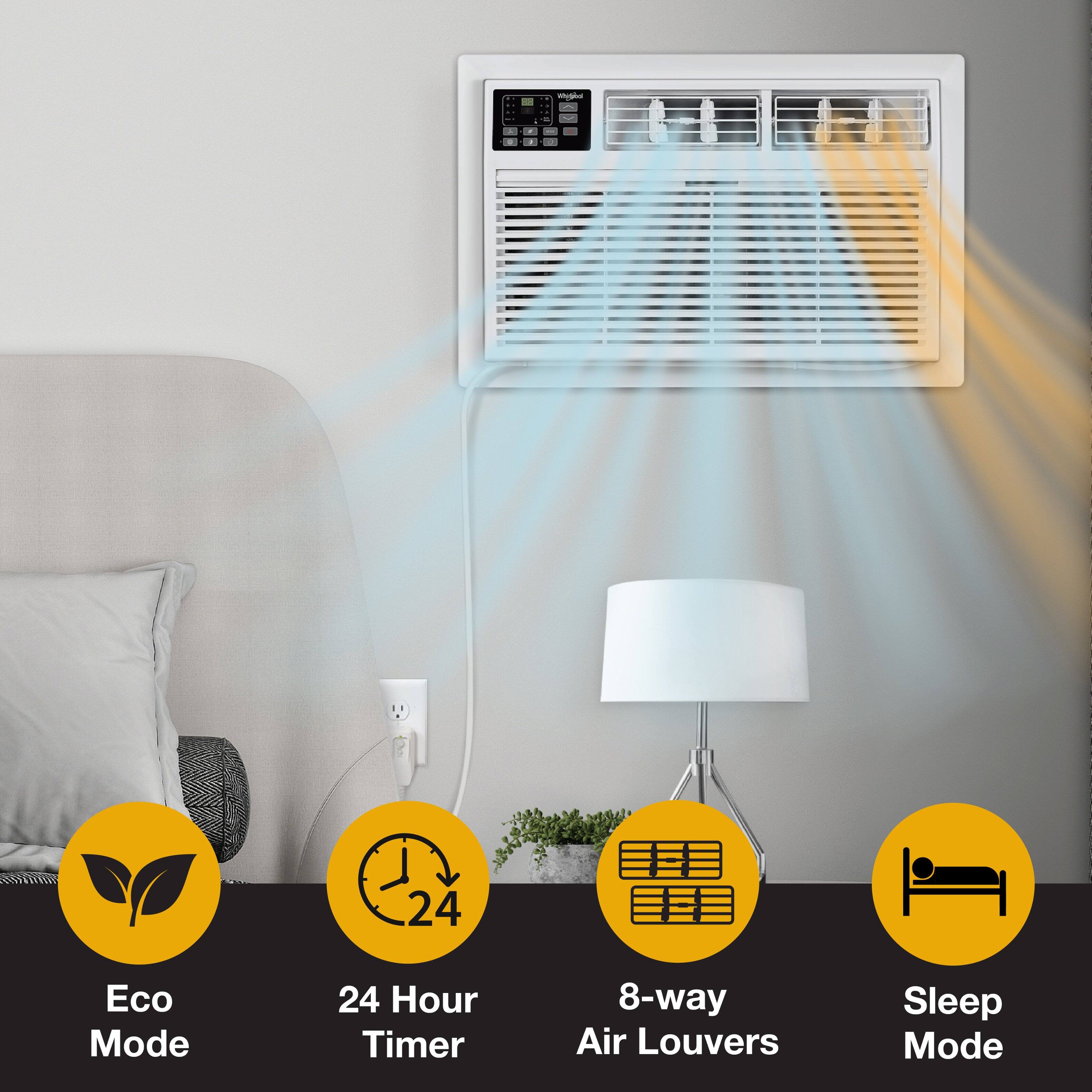 Eco Mode 24 Hour Timer 8-way Air Louvers Sleep Mode