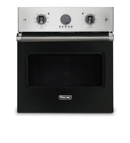 Viking - 27" Built-in Single Electric Convection Wall Oven - Antique Bronze