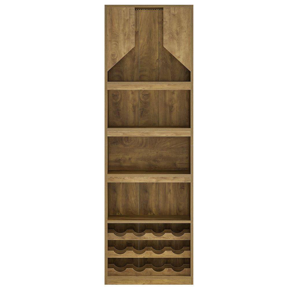 Back. Kadyn - 2-Tier Round Plant Stand with Curved Frame and Geometric Shelves for Indoor Plants.