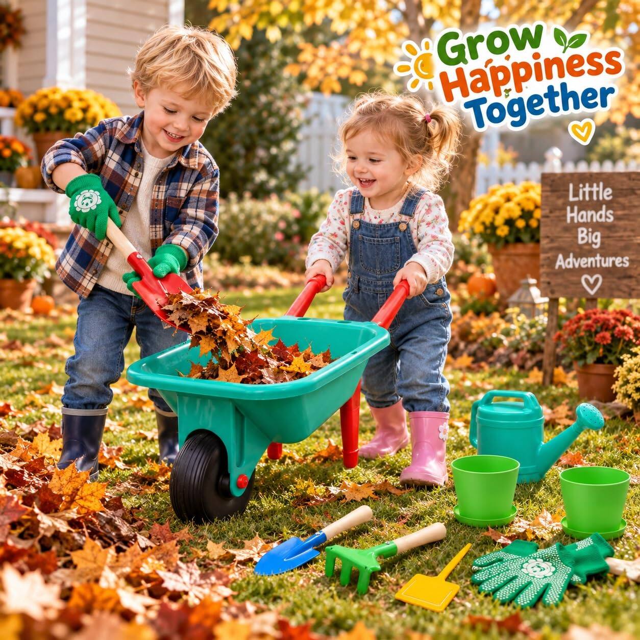 Grow Happiness Together  
Little Hands Big Adventures