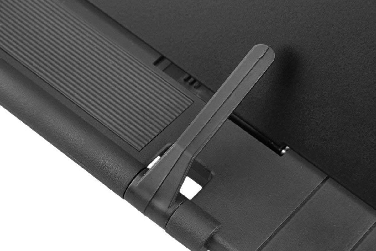 Alt View 1. MAGICAL RUBS - Hanghs Desktop Document Holder/paper Stand/clipboard For Sheet Music/cookbook/book With 7 Adjustable Positions Black - Default.