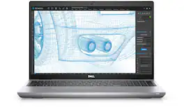 Dell - Refurbished Excellent - WorkStation Laptop Precision 3561, Intel i5-11th Gen, 16GB RAM, 256GB NVMe, NVIDIA T600 GPU, Backlit KB, Webcam, Win 11 - Silver