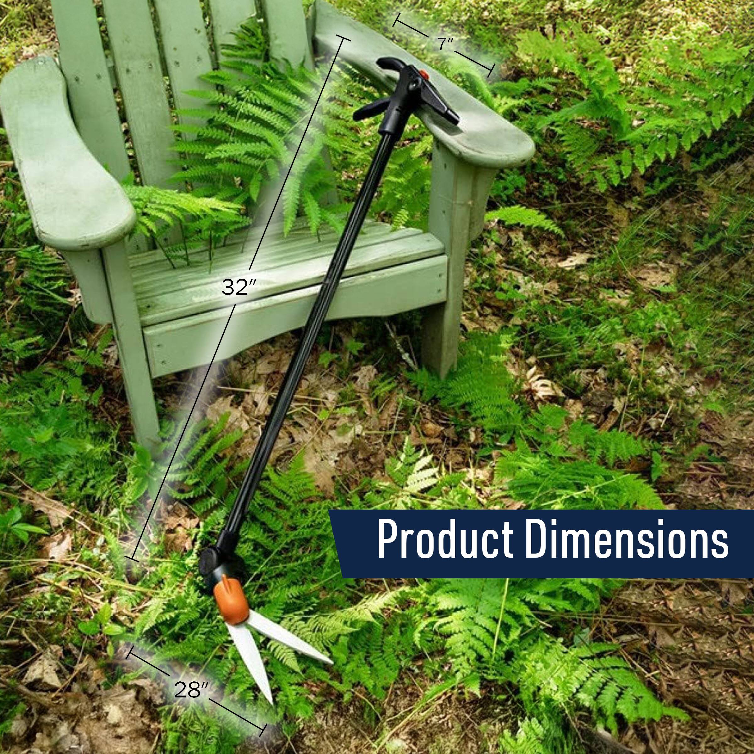 Product Dimensions  
7" x 32" x 28"