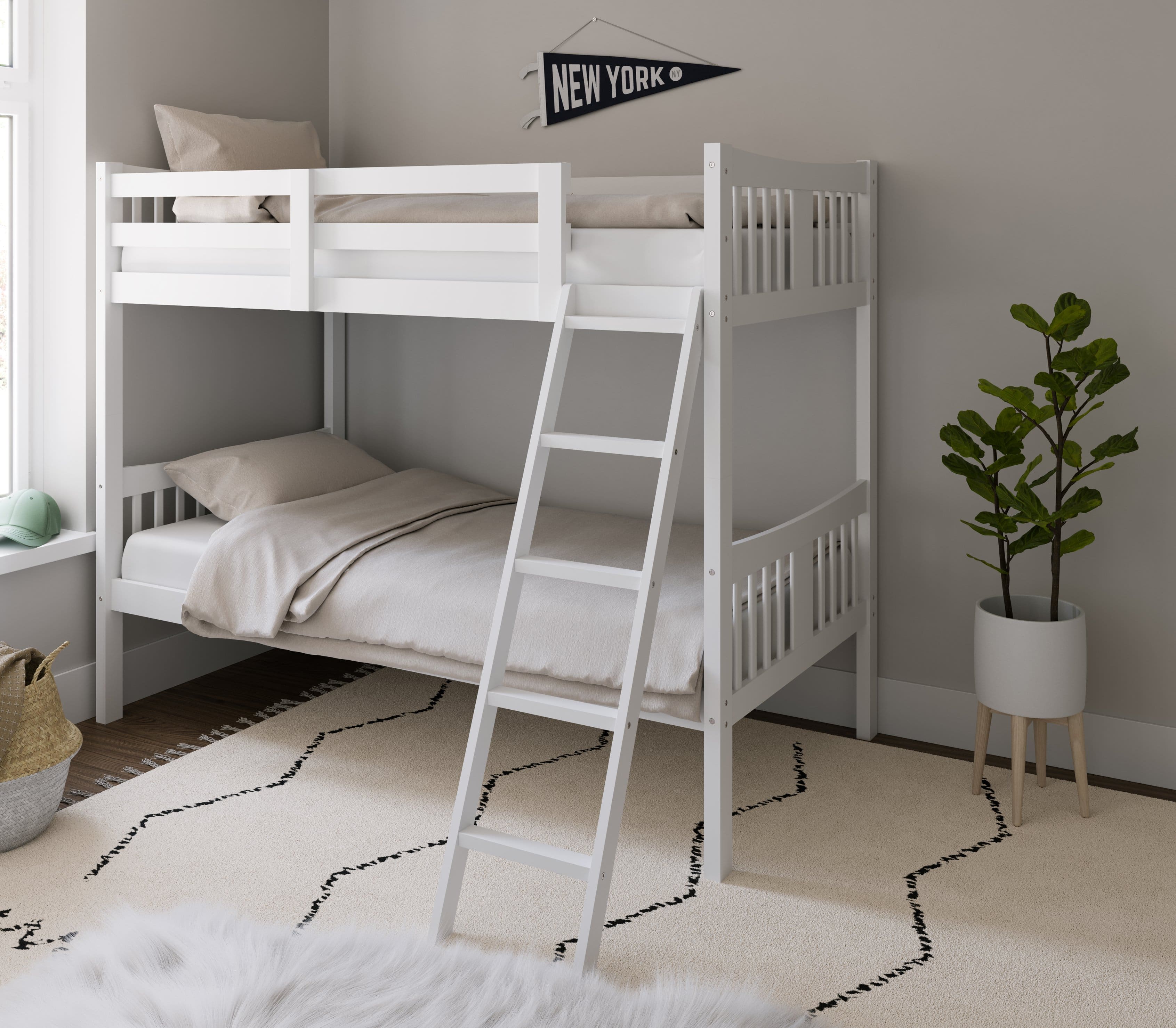 General Mills ボビングヘッド　2体 Storkcraft® Caribou Convertible Twin-over-Twin Bunk Bed