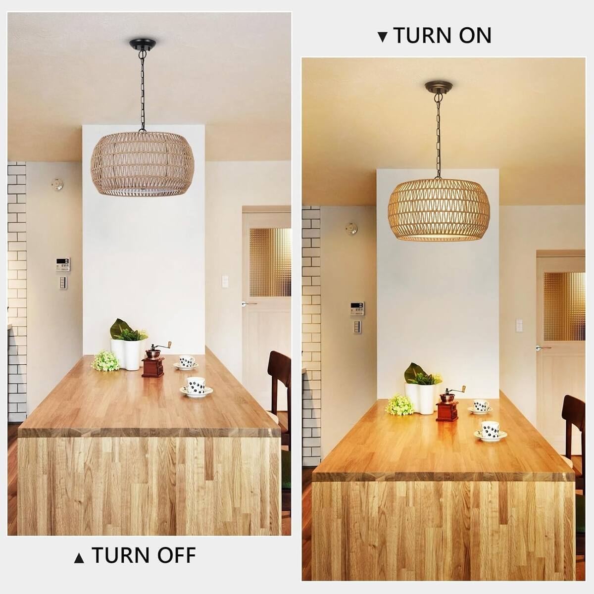 TURN ON  
TURN OFF