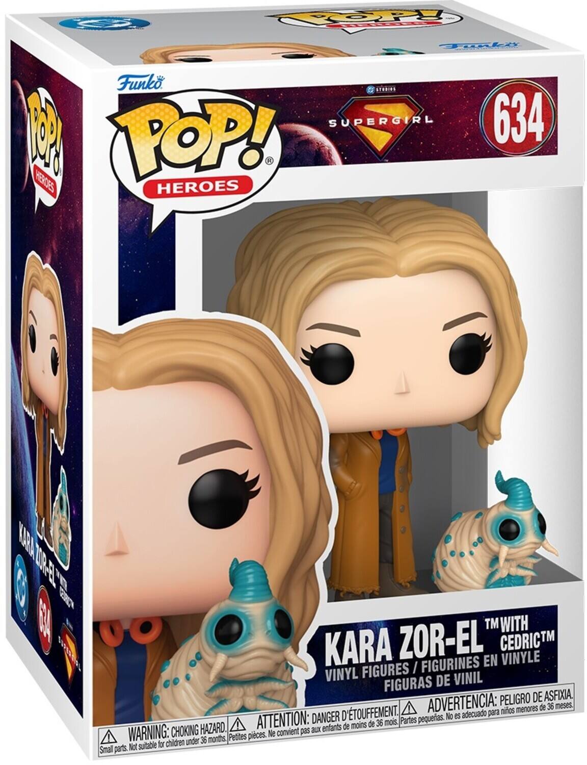 COPY IE Tonli Funko POP! HEROES 2 TOP! SUPERGIRL 634 KARA ZOR-EL WITH CEDRIC™ EA TM FIGURINES EN VINYLE VINYL FIGURES VINIL FIGURAS DE ADVERTENCIA: PELIGRO DE ASFIXIA menores de 36 meses. D'TOUFFEMENT. adecuado para nios DANGER pequeras. No es HAZARD. ATTENTION: aux enfants de moins de 36 mois. Partes WARNING: CHOKING Petites pieces. Ne convient pas for children under 36 months. Small parts. Not suitable