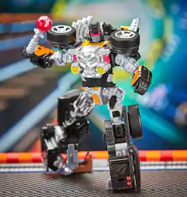 Bone Shaker Deluxe Class | Transformers x Hot Wheels | Transformers Collaborative - Multicolor