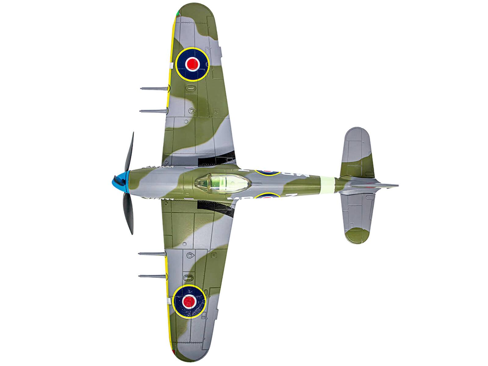 Left. Luppa - Hawker Typhoon Mk IB Fighter-Bomber No. 245 (Northern Rhodesian) Squadron RAF 1942 1/72 WWII Plane Series - Multicolor.