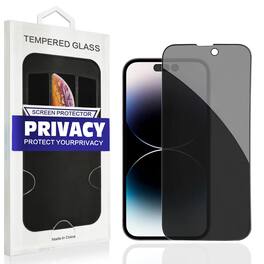 Reiko - Apple Iphone 14 Pro Max Privacy Screen Protector In - Black