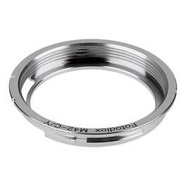 Fotodiox - Lens Adapter - Compatible with M42 (Type2) Screw Mount Lenses to fit Contax / Yashica (CY) Mount Cameras