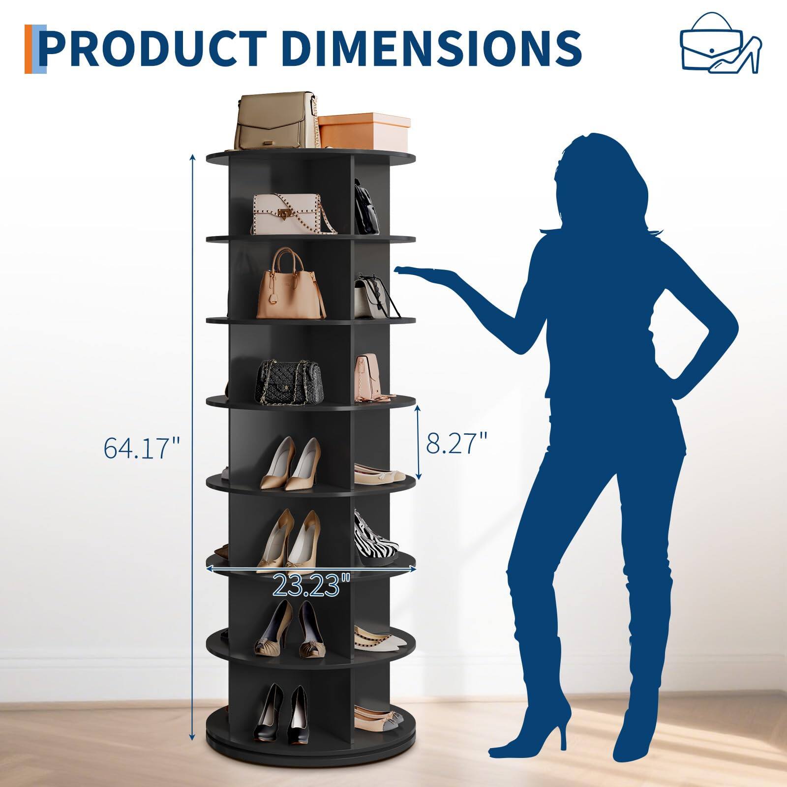 PRODUCT DIMENSIONS

64.17"  
23.23"  
8.27"