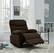Alt View 13. ProLounger - Sherwin Chenille Wall Hugger Recliner - Chocolate Brown.