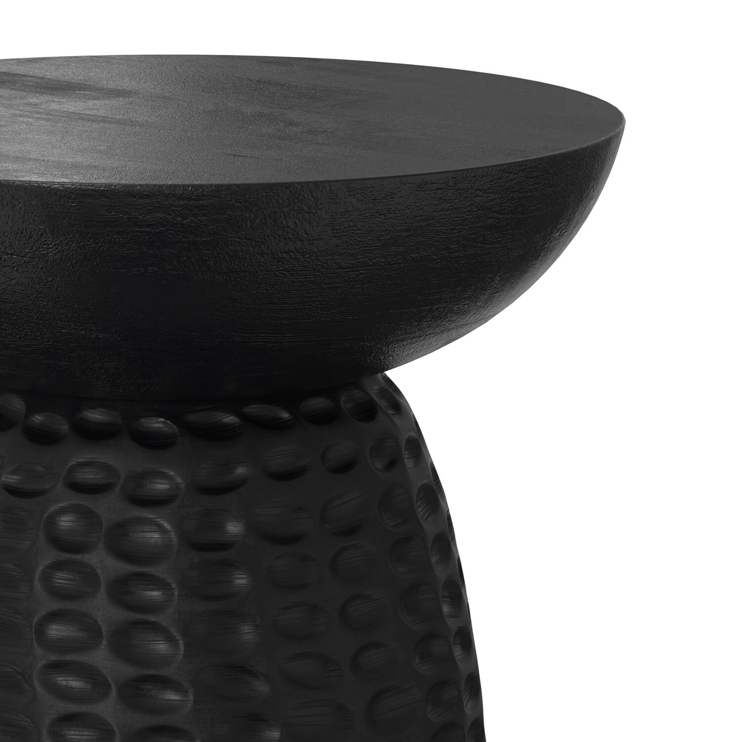 Alt View 8. Simpli Home - Boyd 16 inch Wide Solid Mango Contemporary Tall Accent Table in Black, Assembled - Black.