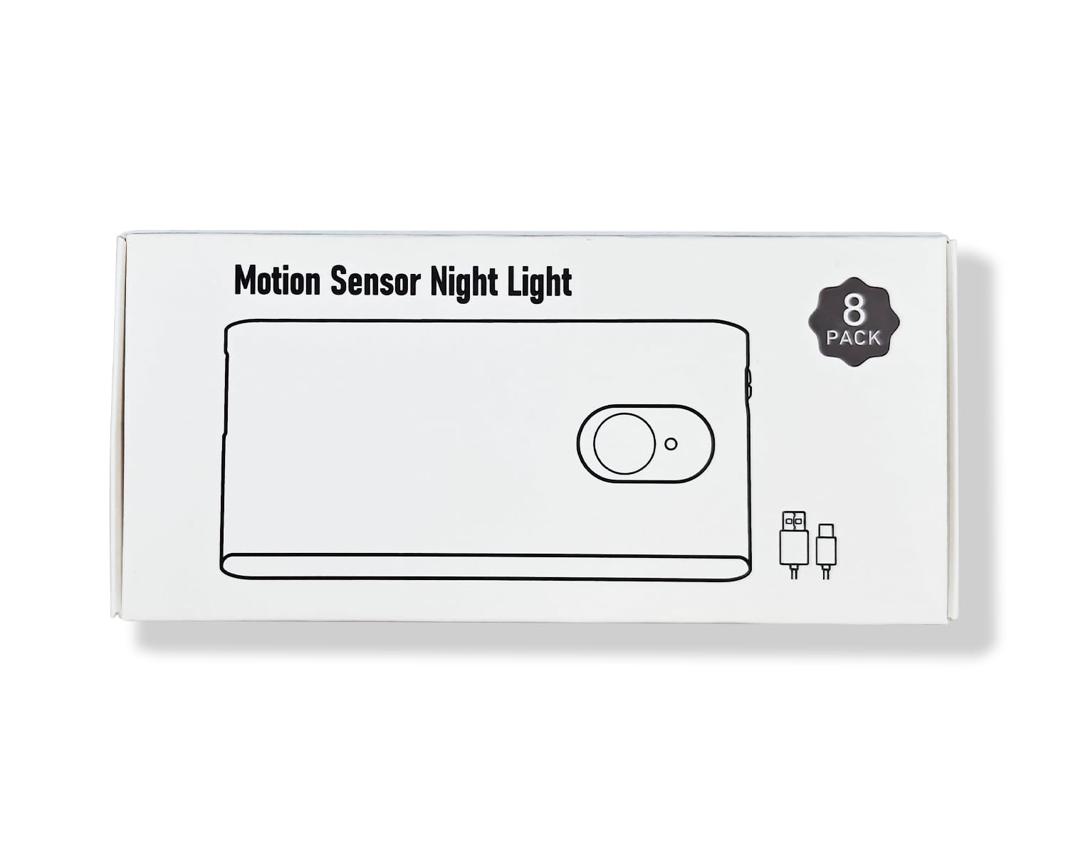 Motion Sensor Night Light  
8 PACK