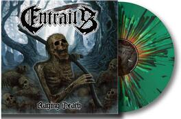 Entrails - Raging Death - Splatter Green Vinyl - VINYL LP